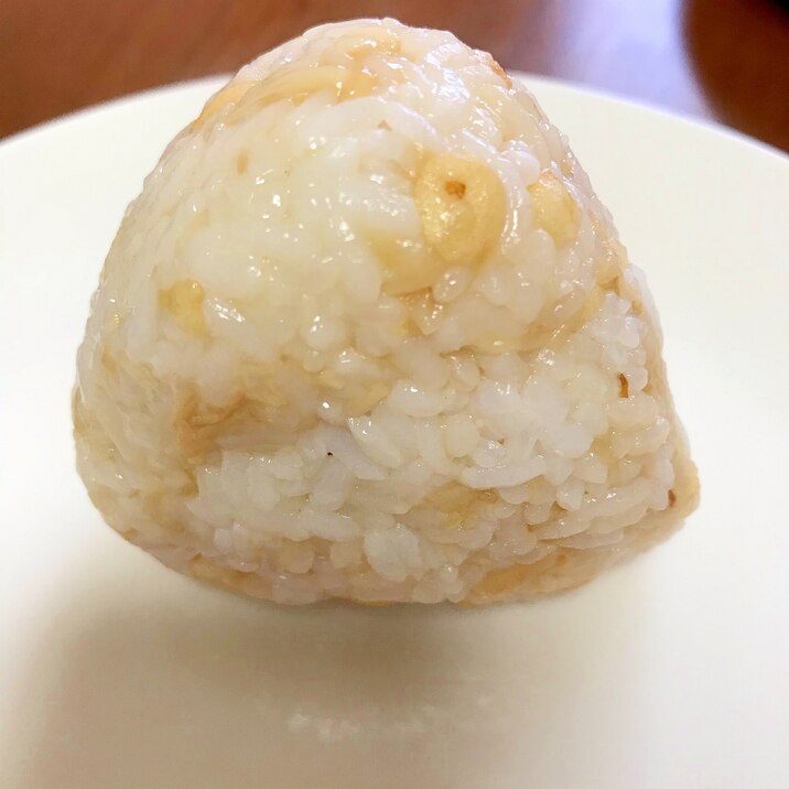 えのきとあげ玉のおにぎり